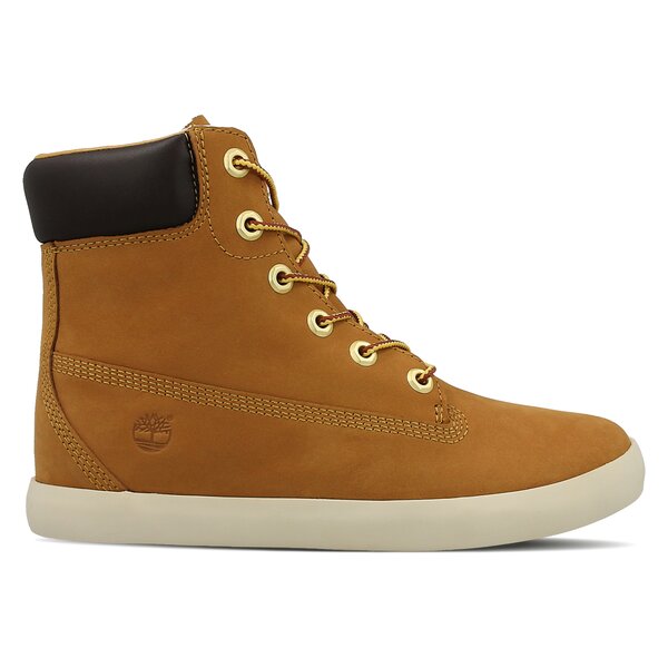 Damskie botki / sztyblety TIMBERLAND FLANNERY 6IN a1b3i kolor żółty