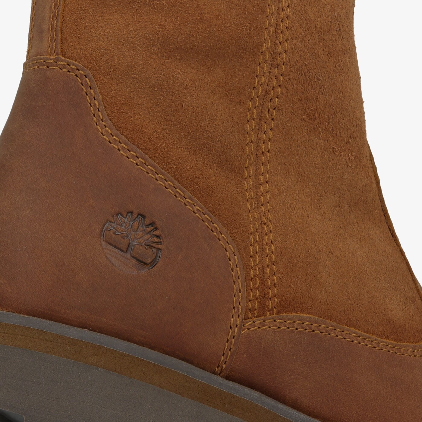 Dziecięce buty za kostkę TIMBERLAND COURMA KID WARM LINEDBOOT tb1a28n53581 kolor brązowy