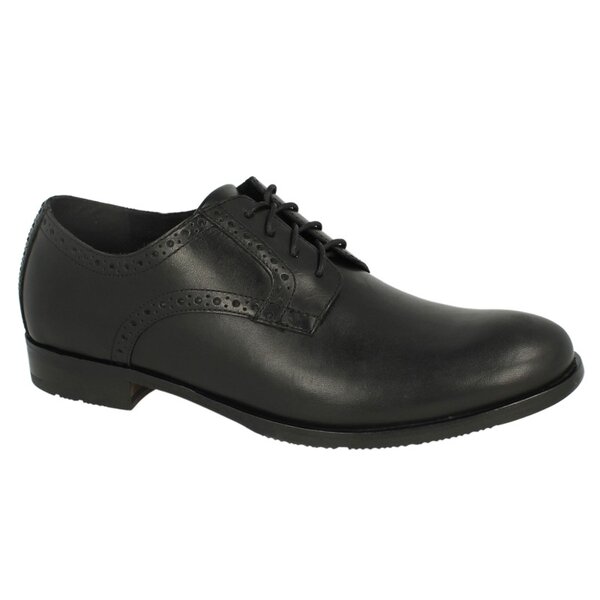 Męskie półbuty ROCKPORT CASTLETON PLAINTOE v73800 kolor czarny