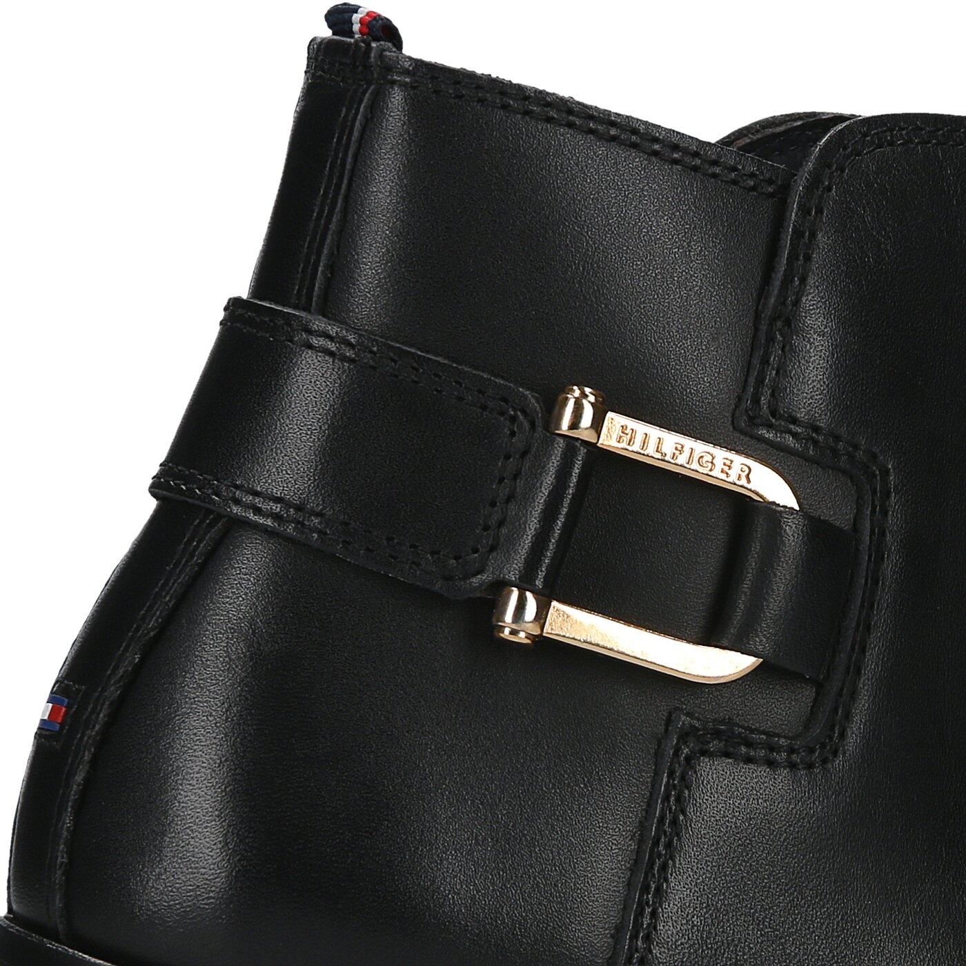 Damskie buty za kostkę TOMMY HILFIGER B1285ERRY 17A fw56821459990 kolor czarny