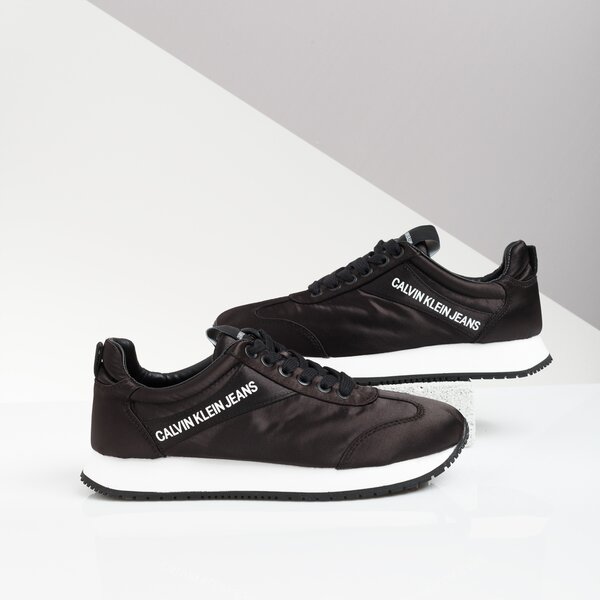 Damskie sneakersy (buty) CALVIN KLEIN JILL r7807blk kolor czarny