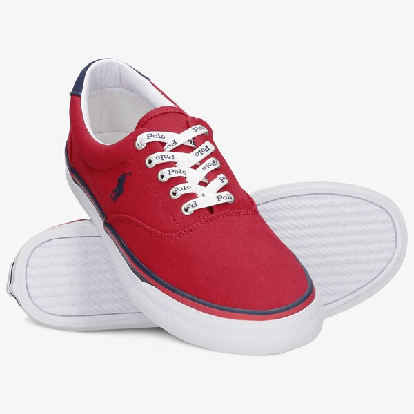 Męskie trampki POLO RL THORTON SNEAKERS VULC  816829748005 kolor czerwony
