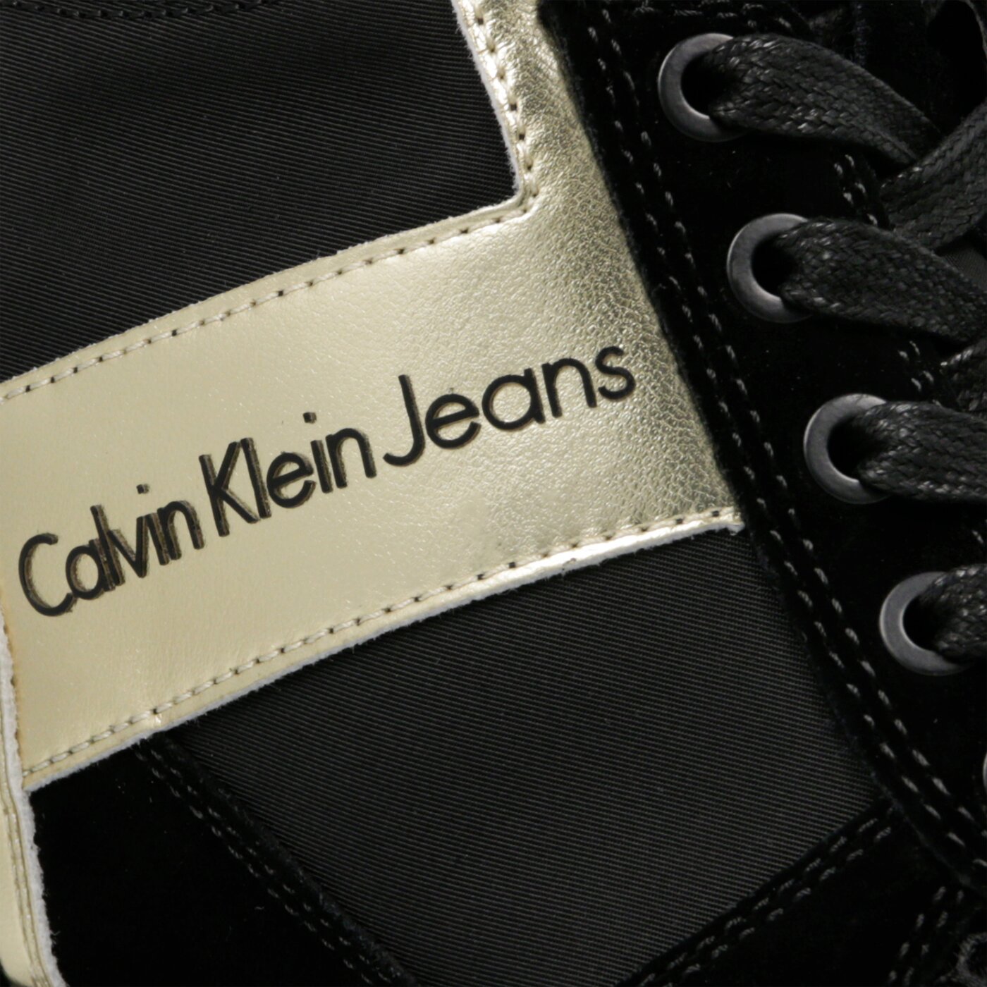 Damskie sneakersy (buty) CALVIN KLEIN BETH r0648bgo kolor czarny