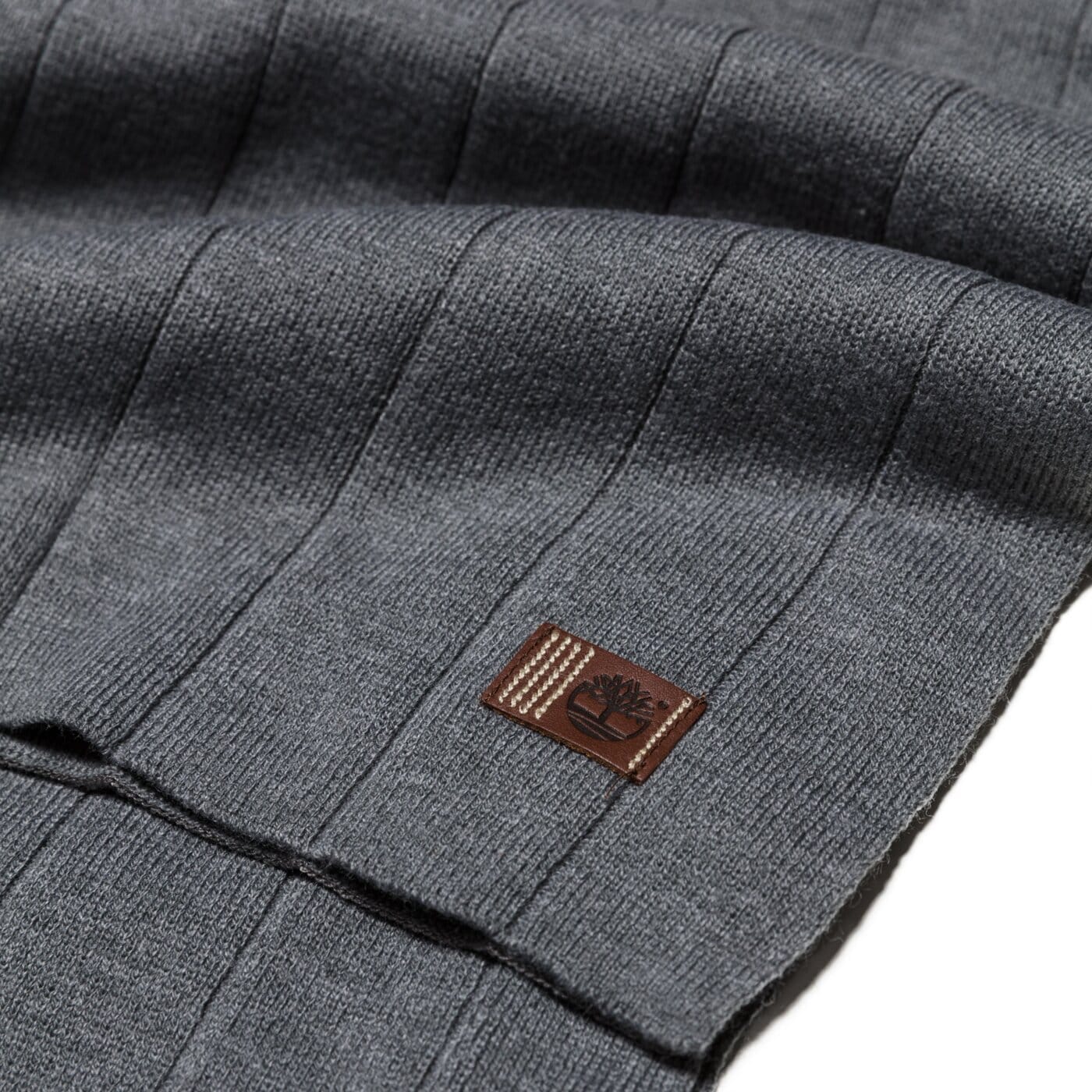 Męski szalik / rękawiczki TIMBERLAND SZALIK HEATHERED RI B SCARF a1g9e052 kolor szary