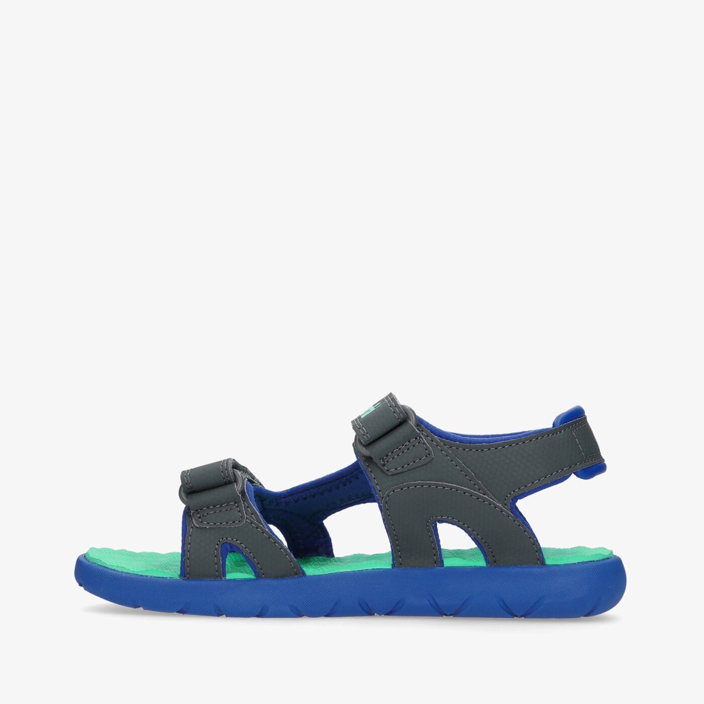 Dziecięce sandały / klapki TIMBERLAND PERKINS ROW 2-STRAP tb0a24s80281 kolor szary