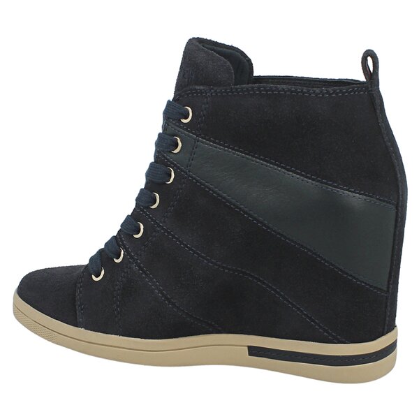 Damskie buty za kostkę TOMMY HILFIGER SEBILLE 5C  fw56819716403 kolor granatowy