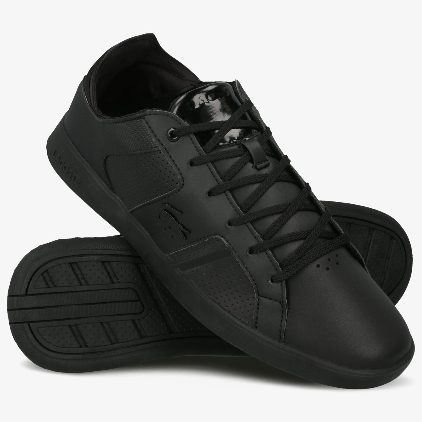 Męskie sneakersy (buty) LACOSTE NOVAS 120 3 SMA 739sma001102h kolor czarny