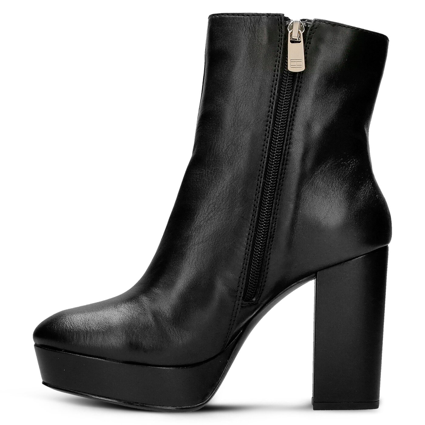 Damskie botki / sztyblety TOMMY HILFIGER CHERYL 1A fw0fw01970990 kolor czarny