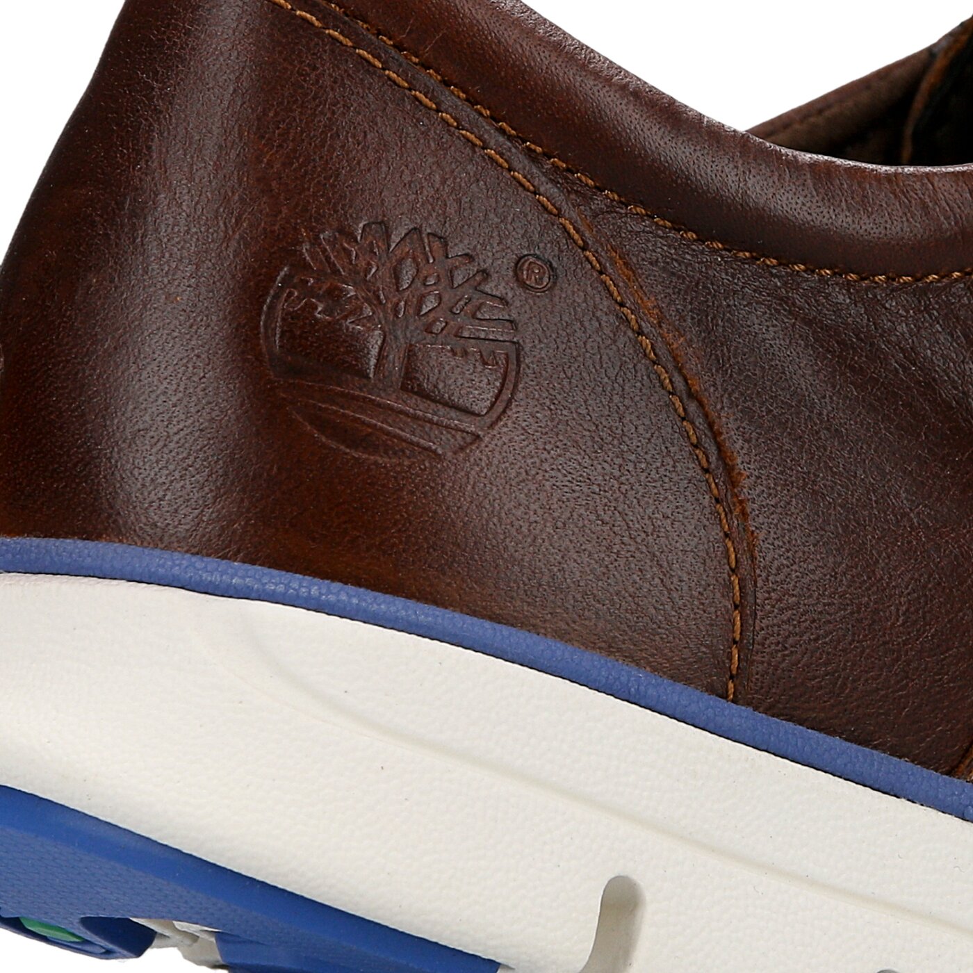 Męskie buty za kostkę TIMBERLAND BRADSTREET PT OXFORD OXFORD a111k kolor brązowy