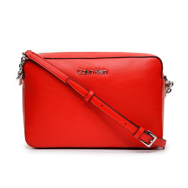 Damska torebka CALVIN KLEIN TOREBKA CAMERA BAG k60k608103xa7 kolor czerwony