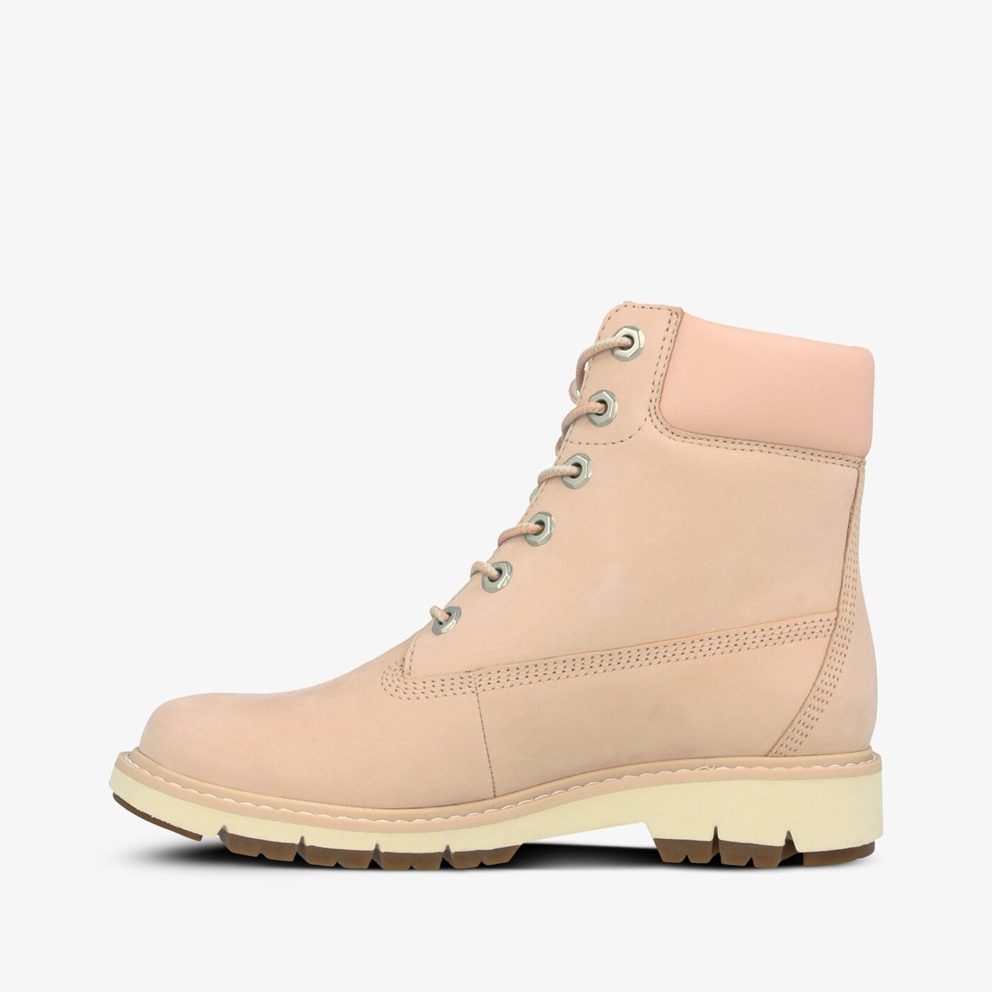 Damskie botki / sztyblety TIMBERLAND LUCIA WAY 6IN WP BOOT tb0a22q26621 kolor różowy