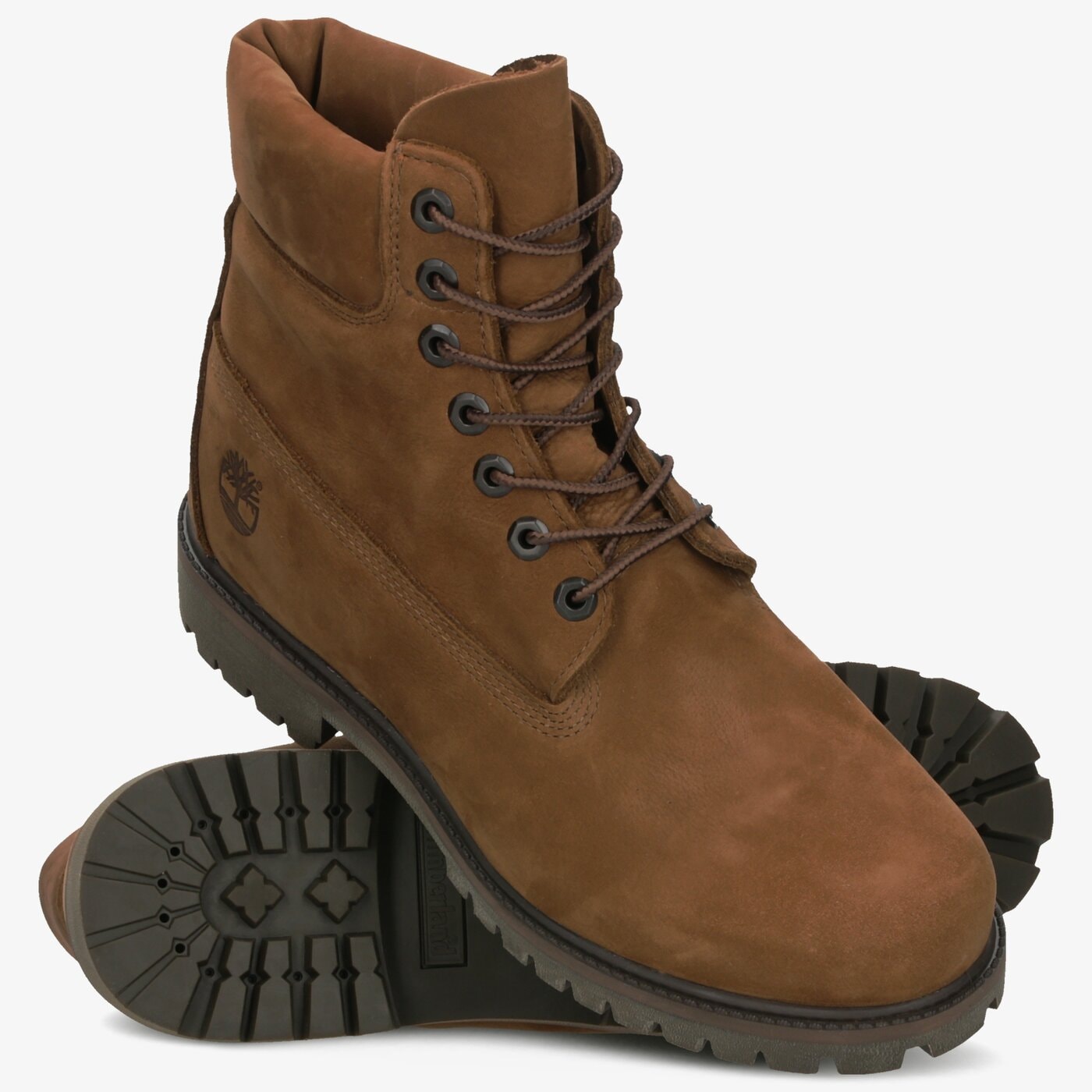 Męskie buty za kostkę TIMBERLAND 6 PREM RUBBER CUP BOOT  tb0a28vwd691 kolor brązowy