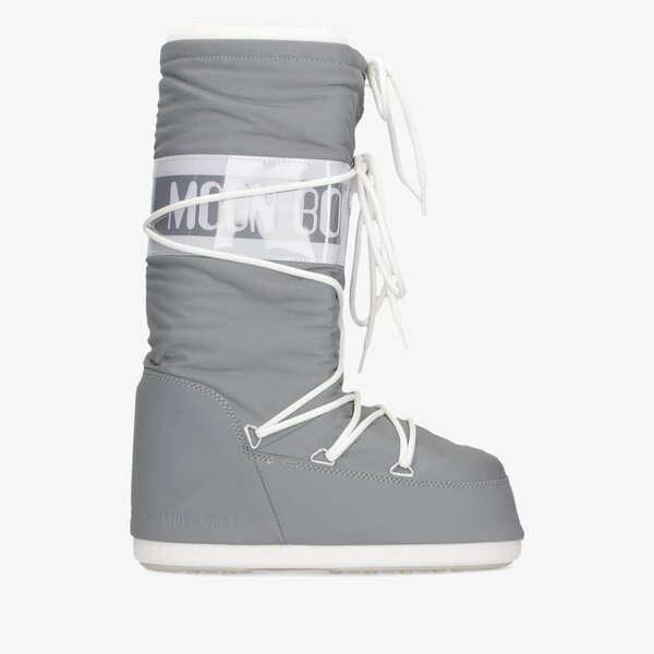 Damskie śniegowce MOON BOOT ICON REFLEX 14027200001 kolor srebrny