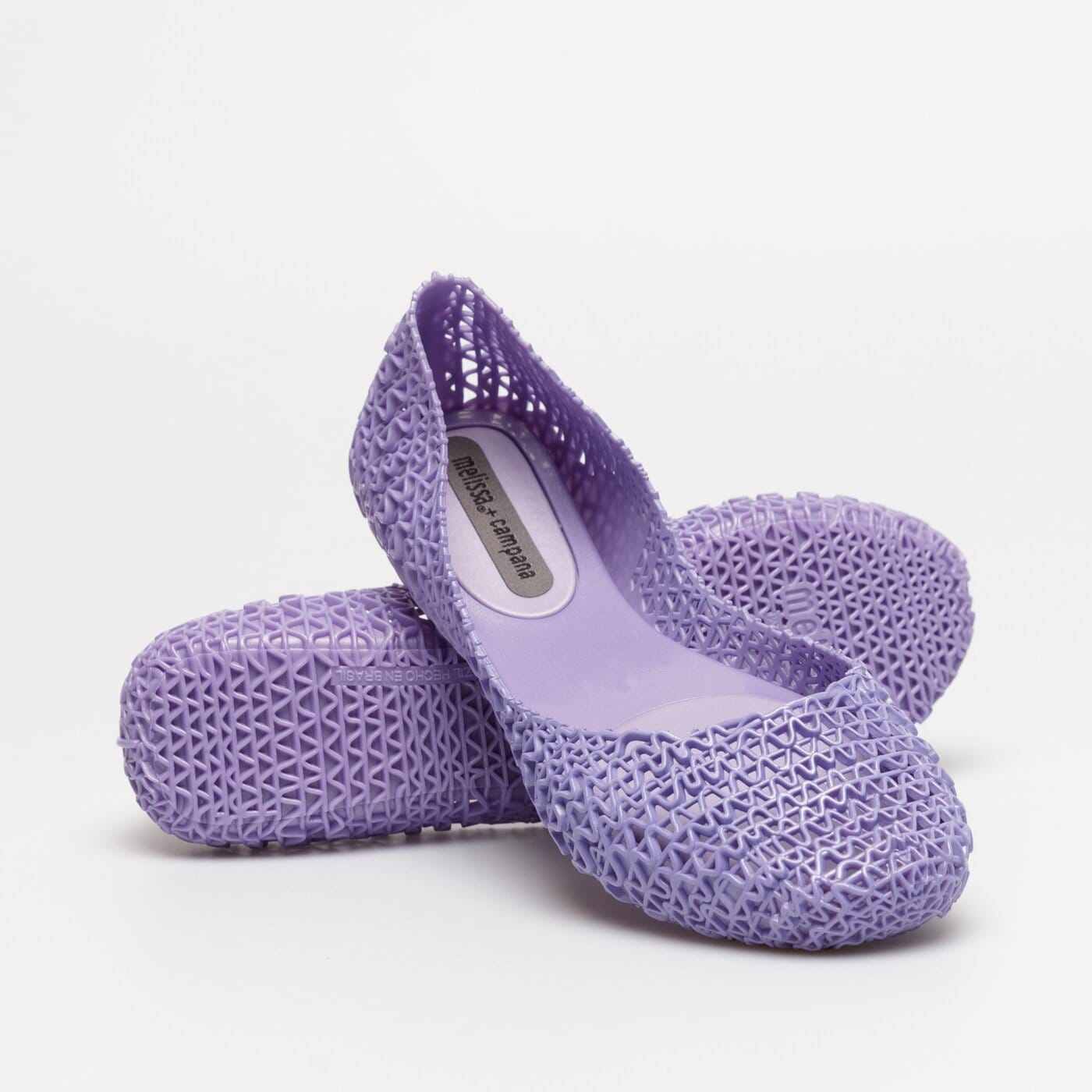 Damskie baleriny (buty) MELISSA CAMPANA PAPEL AD. 33693-af051 kolor fioletowy