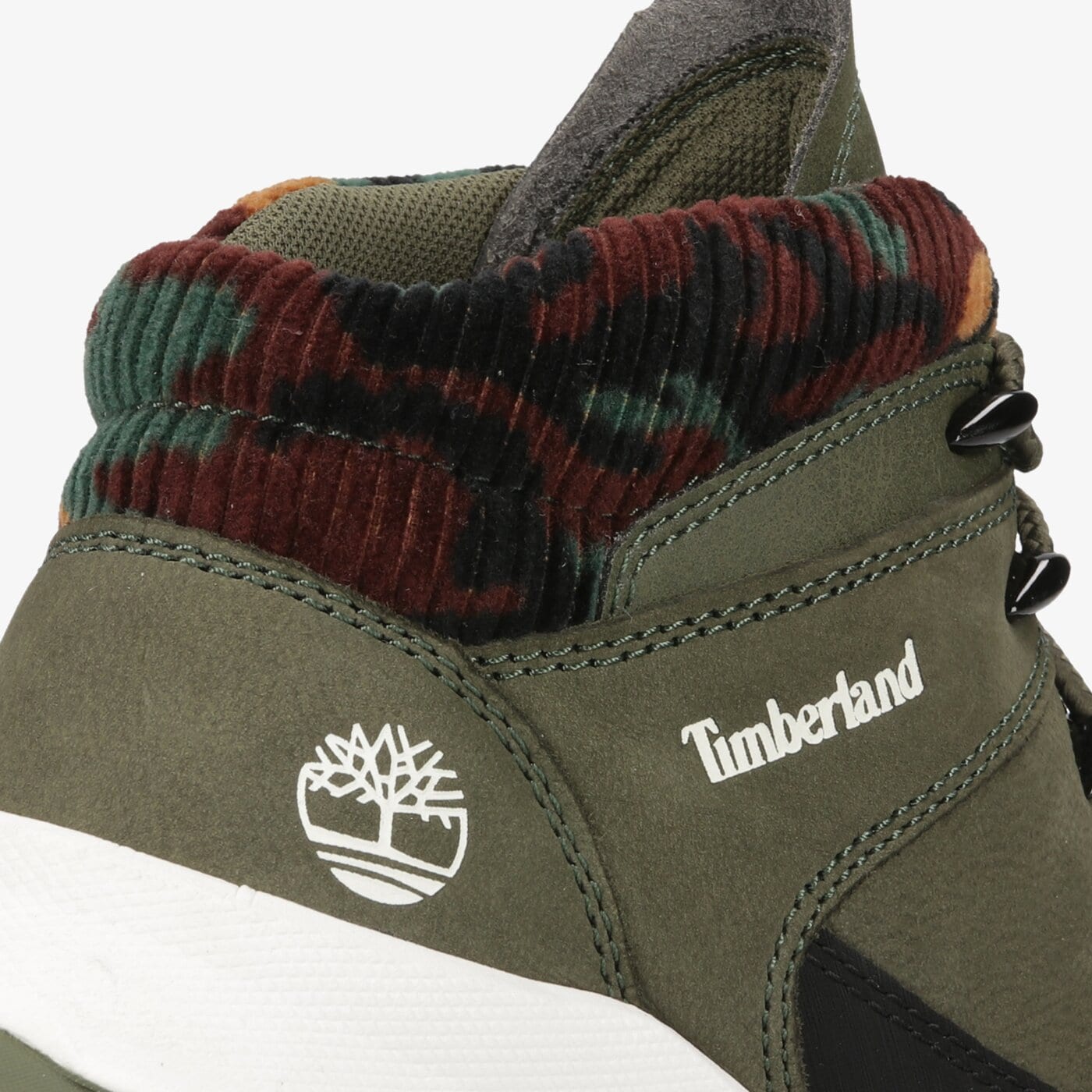 Dziecięce buty outdoor / trekkingowe TIMBERLAND BROOKLYN EURO SPRINT tb0a2gx2a581 kolor khaki