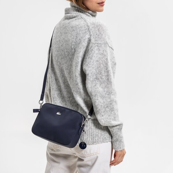 Damska torebka LACOSTE TOREBKA SQUARE CROSSOVER BAG nf2771dc021 kolor granatowy