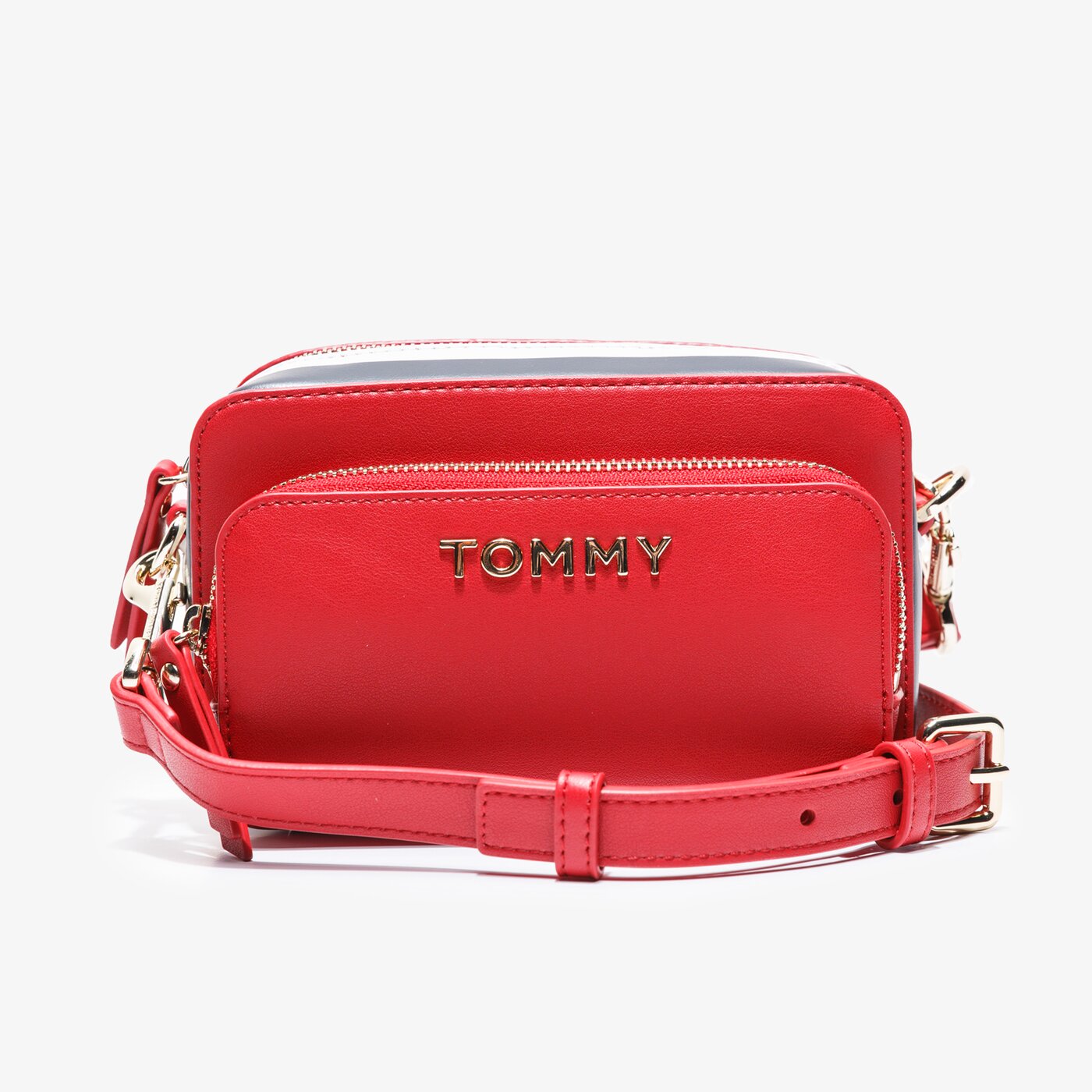 Damska torebka TOMMY HILFIGER TOREBKA TH CORPORATE CAMERA BAG aw0aw07690xaf kolor bordowy