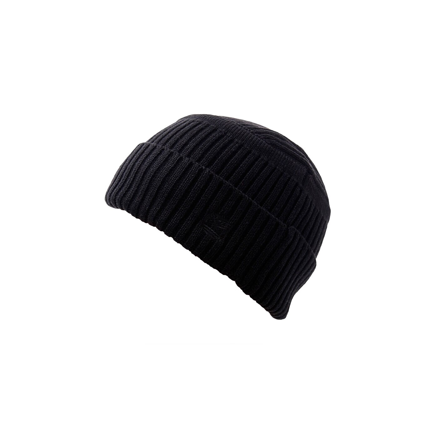 Męska czapka zimowa TIMBERLAND CZAPKA FLAT TOP RIBBED BEANIE j1671001 kolor czarny