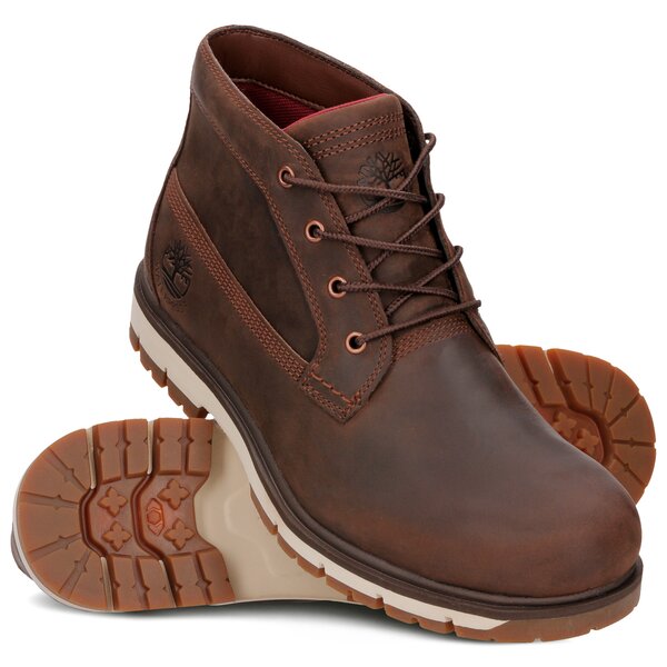 Męskie buty za kostkę TIMBERLAND RADFORD PT CHUKKA WP ca1uow kolor brązowy
