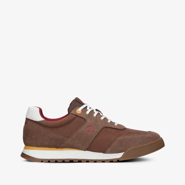 Męskie sneakersy (buty) TIMBERLAND MIAMI COAST LEATHER SNEAKER tb0a229j5001 kolor brązowy
