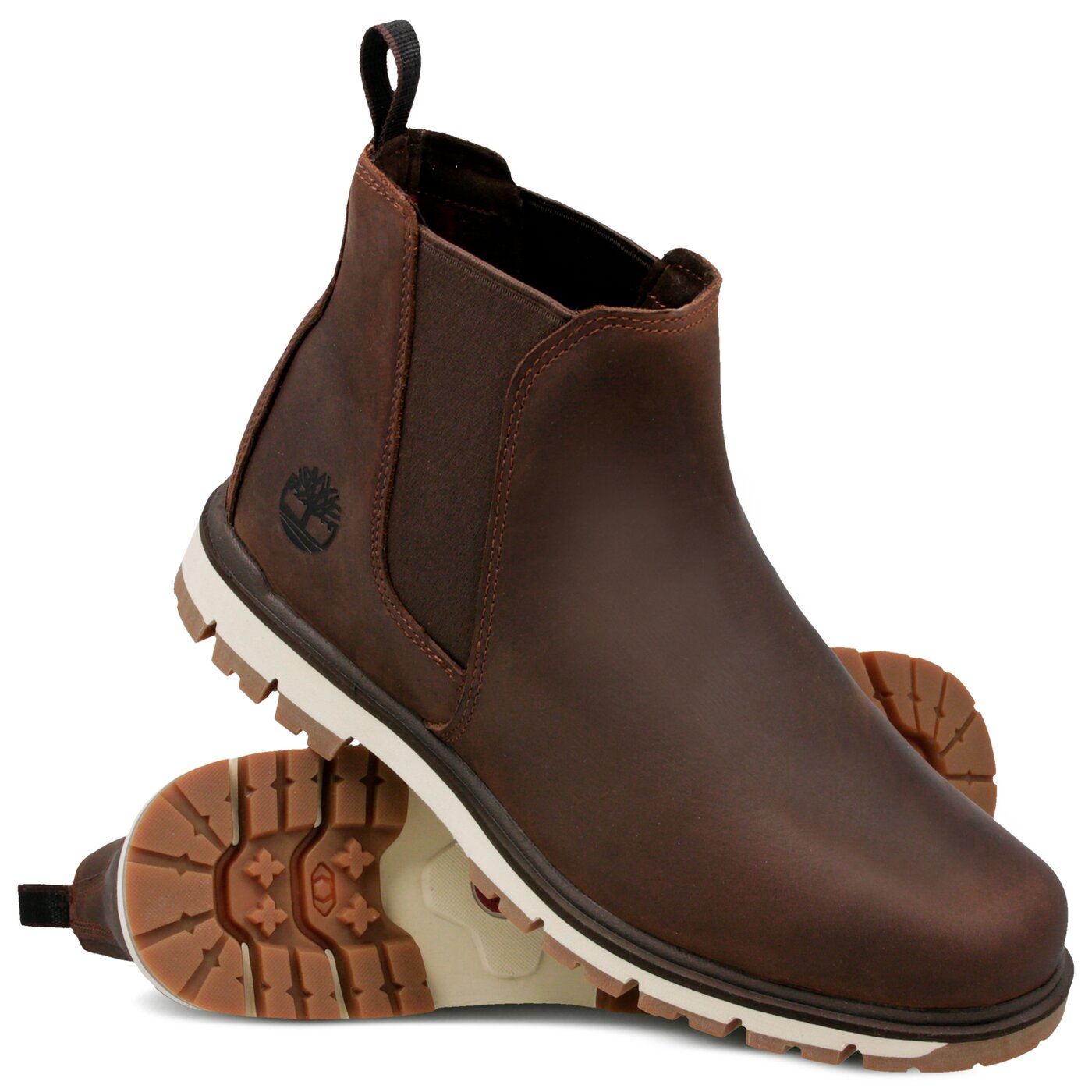 Męskie buty za kostkę TIMBERLAND RADFORD PT CHELSEA ca1upu kolor brązowy