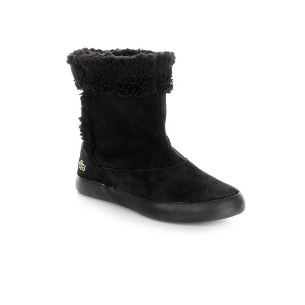 Dziecięce buty za kostkę LACOSTE TRENTHAM CIK  724spc432302h kolor czarny