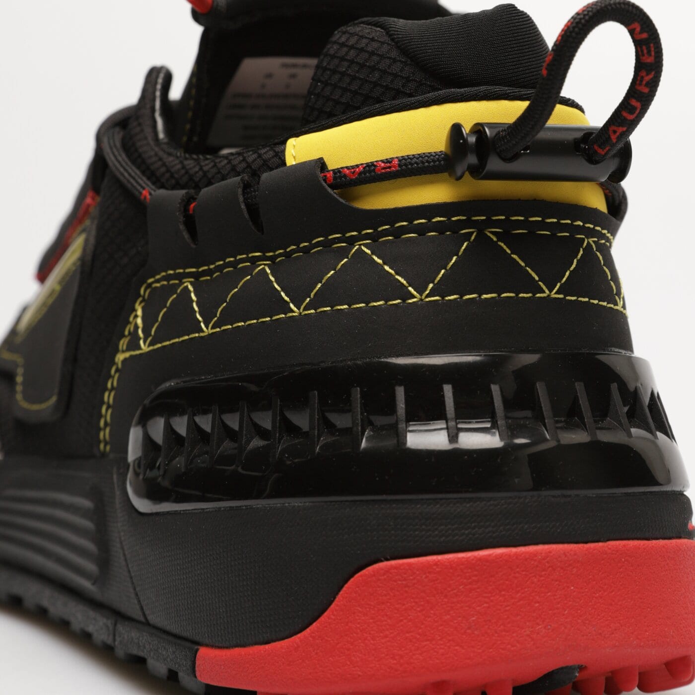 Męskie sneakersy (buty) POLO RL PS200 SNEAKERS LOW TOP LACE 809846170002 kolor czarny