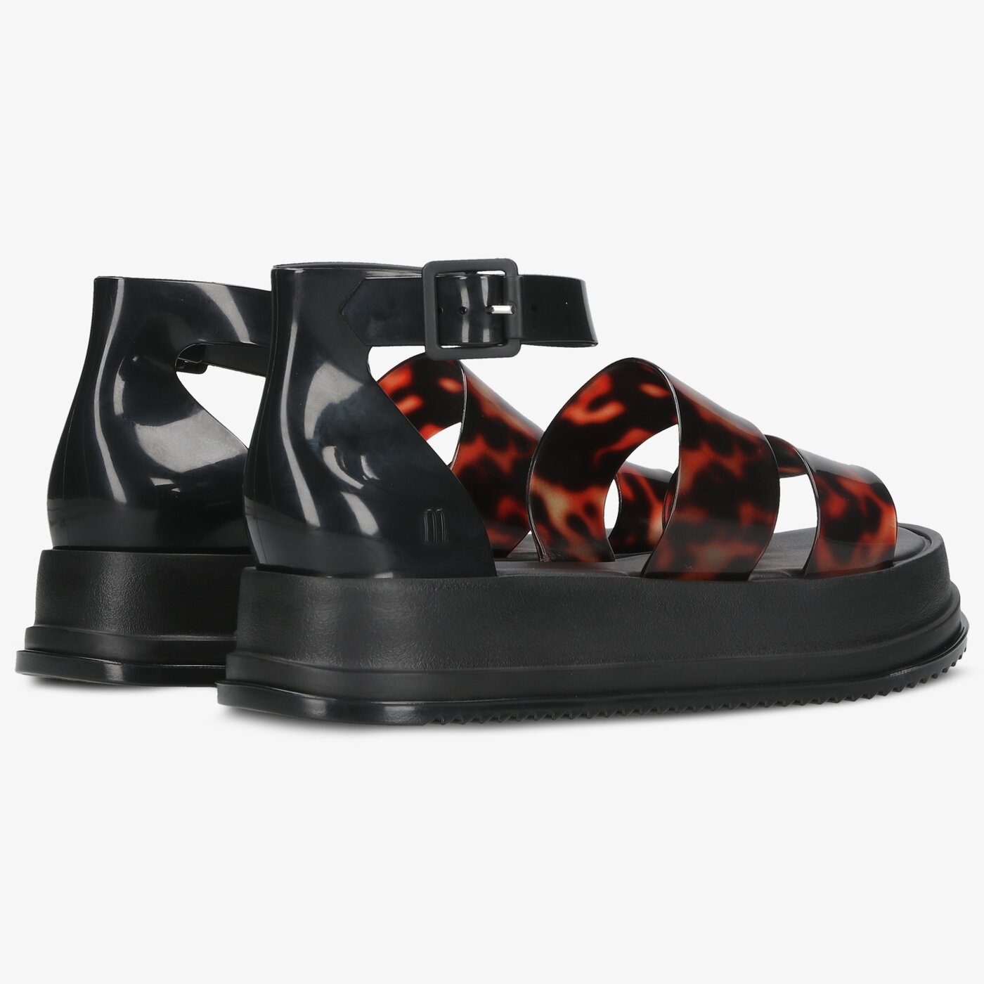 Damskie sandały MELISSA MODEL PLATFORM 32794-52812 kolor czarny