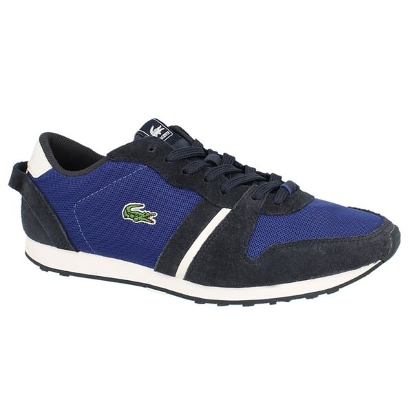 Męskie sneakersy (buty) LACOSTE TEVERE CRE  725spm40122d6 kolor granatowy