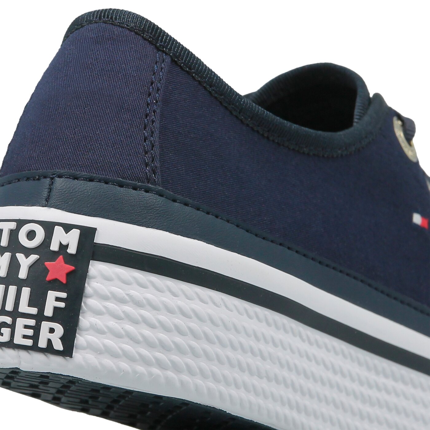 Damskie trampki TOMMY HILFIGER CORPORATE FLATFORM SNEAKER fw0fw02456406 kolor granatowy