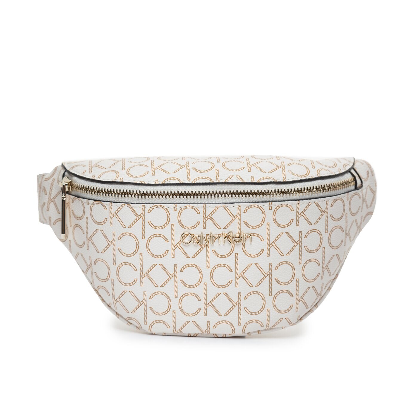 Damska nerka / saszetka CALVIN KLEIN TOREBKA WAISTBAG MONOGRAM k60k6081390k9 kolor biały