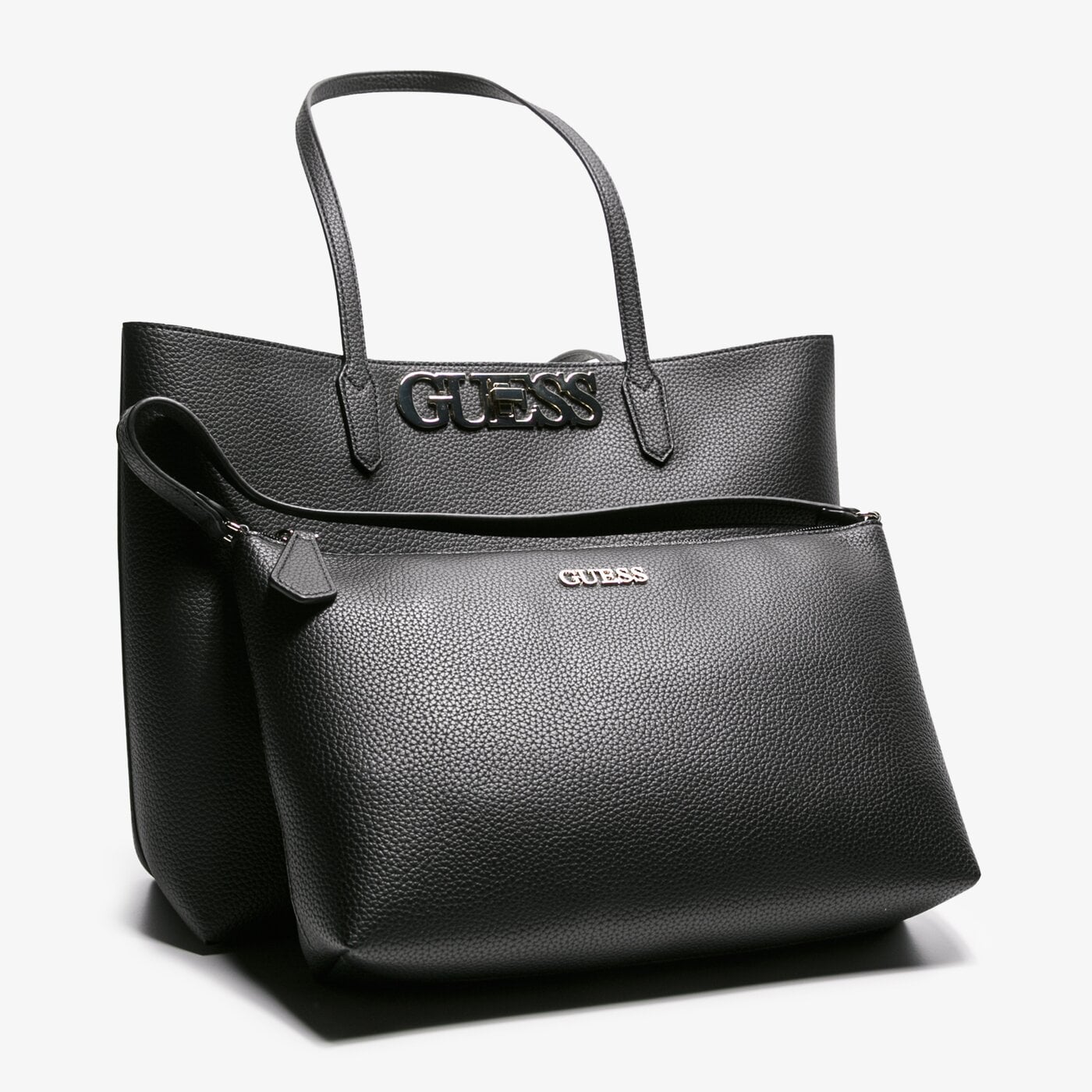 Damska torebka GUESS TOREBKA UPTOWN CHIC BARCELONA TOTE hwvg7301230bla kolor czarny