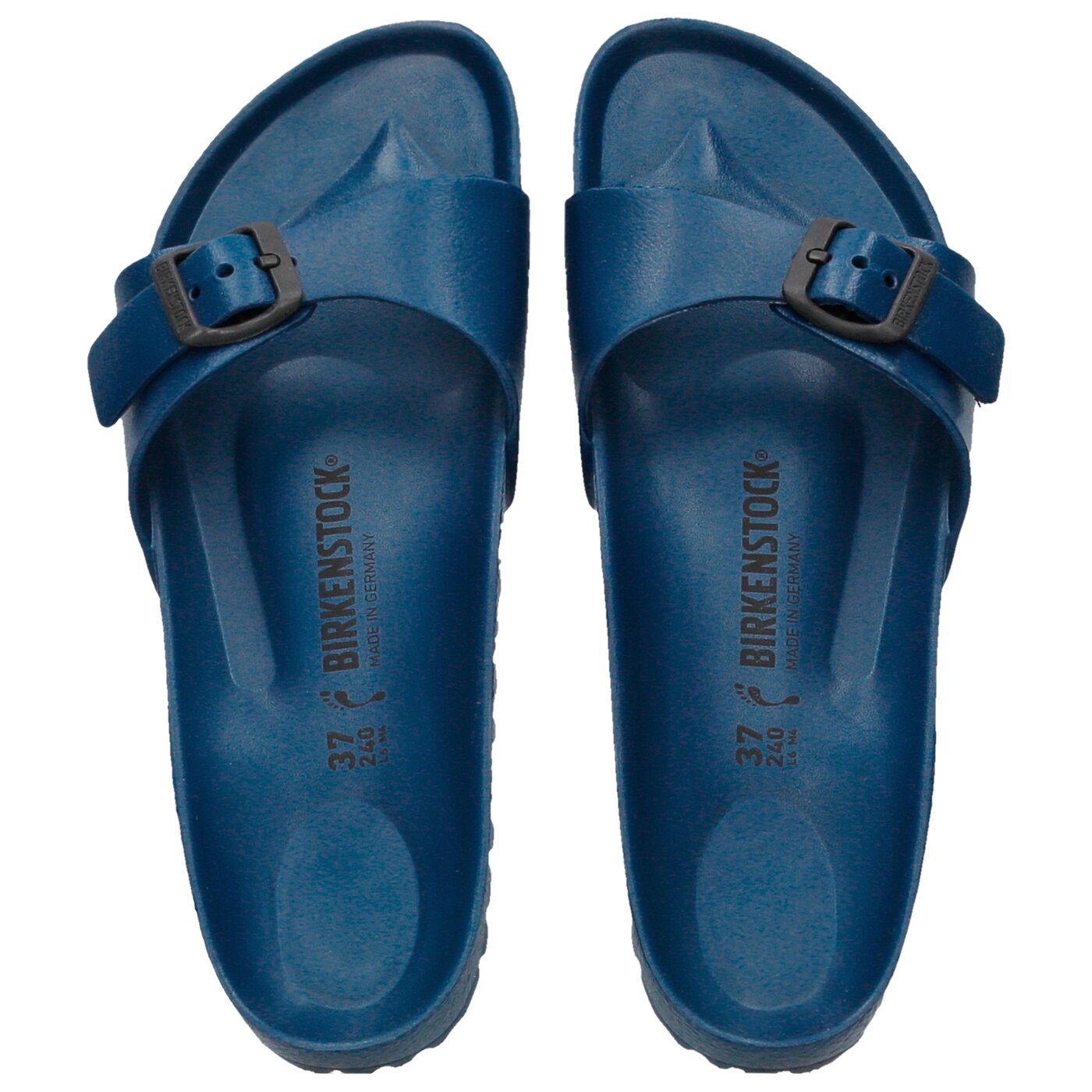 Damskie klapki BIRKENSTOCK MADRID EVA 128173 kolor granatowy