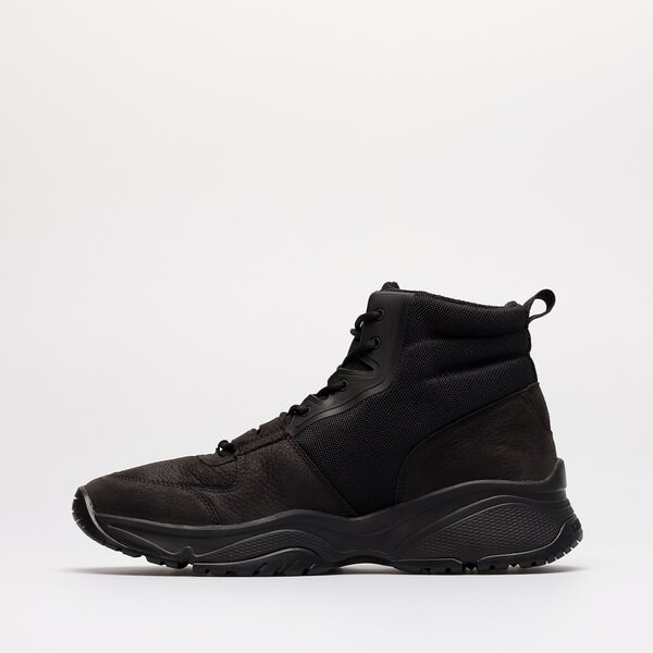Męskie buty outdoor (trekkingowe) TOMMY HILFIGER BERGEN 8C HIGH fm0fm04251bds kolor czarny