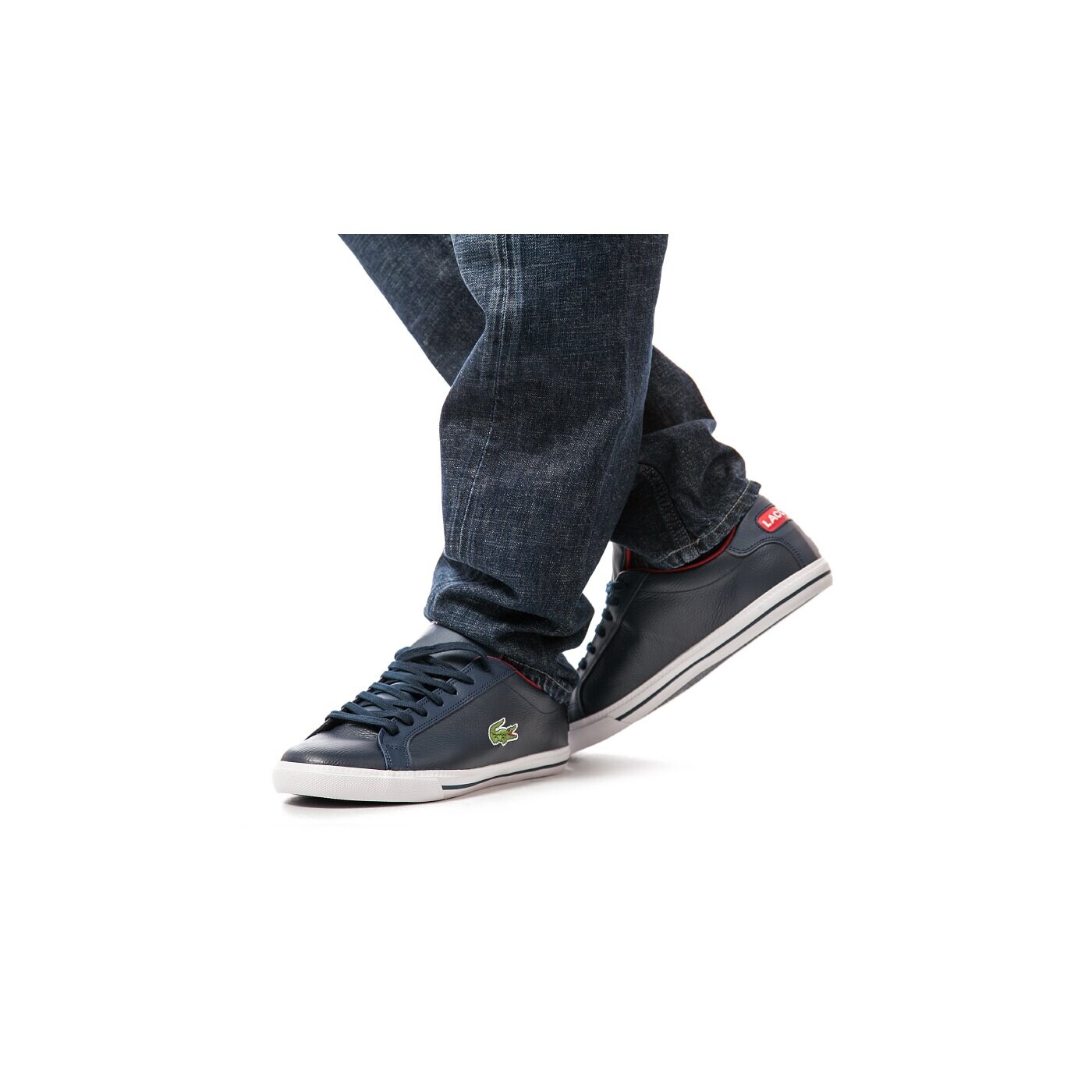 Męskie trampki LACOSTE GRAD VULC TS  729spm20331p4 kolor granatowy
