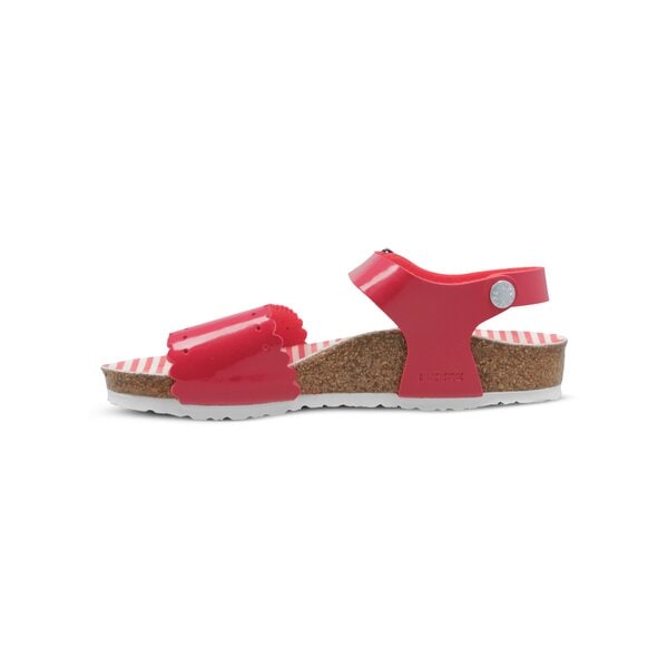 Dziecięce sandały / klapki BIRKENSTOCK MILA NAUTICAL STRIPES RED  1013524 kolor czerwony