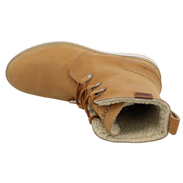 Damskie botki / sztyblety LACOSTE BAYLEN 4 730srw0003c21 kolor żółty