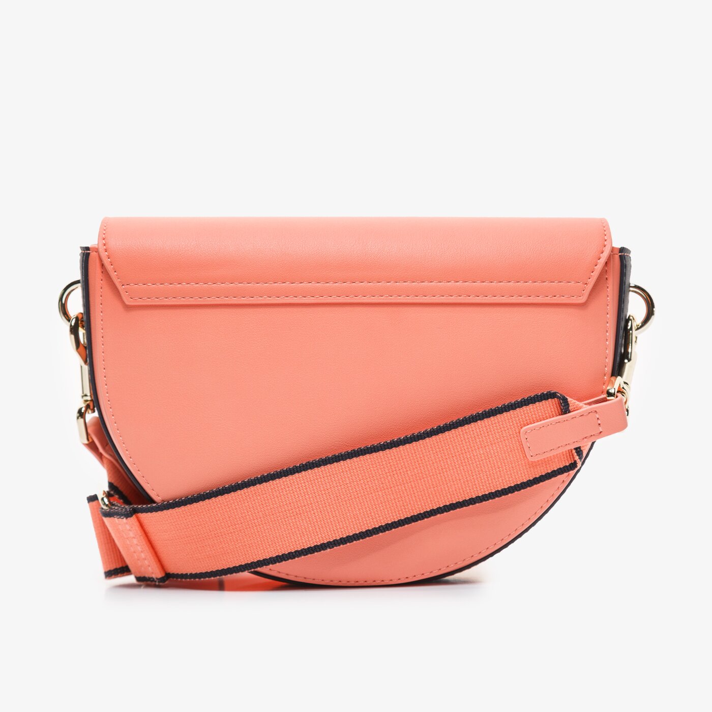 Damska torebka TOMMY HILFIGER TOREBKA STAPLE SADDLE aw0aw08226sn7 kolor pomarańczowy