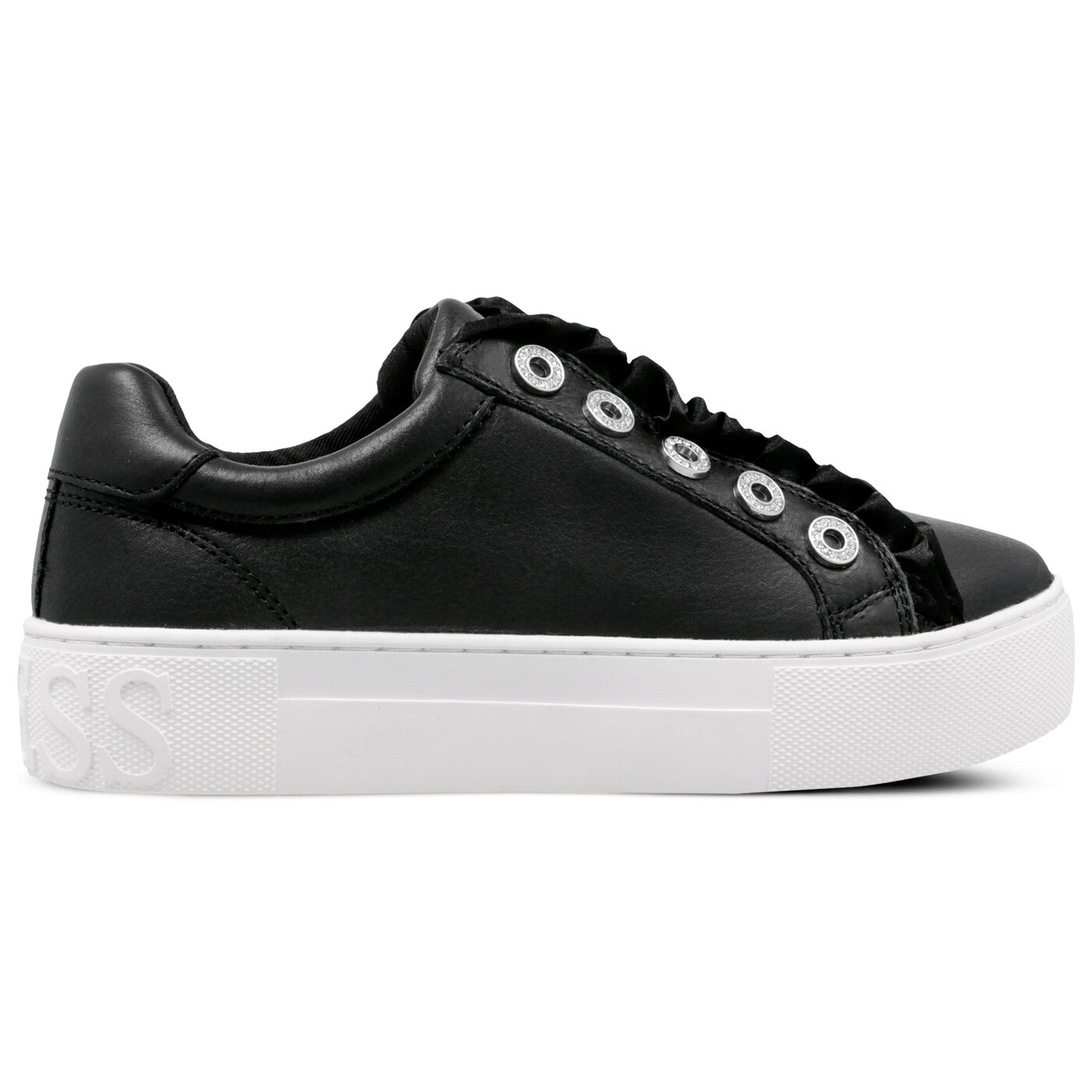 Damskie sneakersy (buty) GUESS MEZRAL fl5mzrlea12black kolor czarny