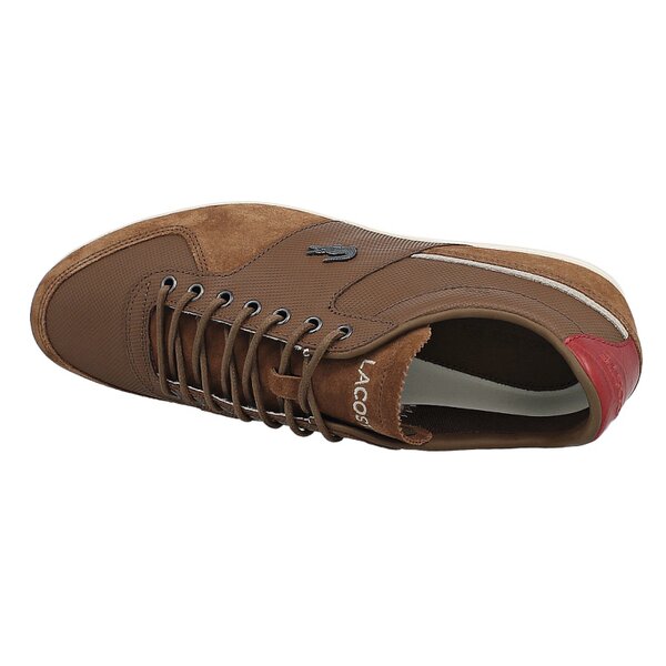Męskie sneakersy (buty) LACOSTE TALOIRE 15 LCR  729srm2147013 kolor brązowy