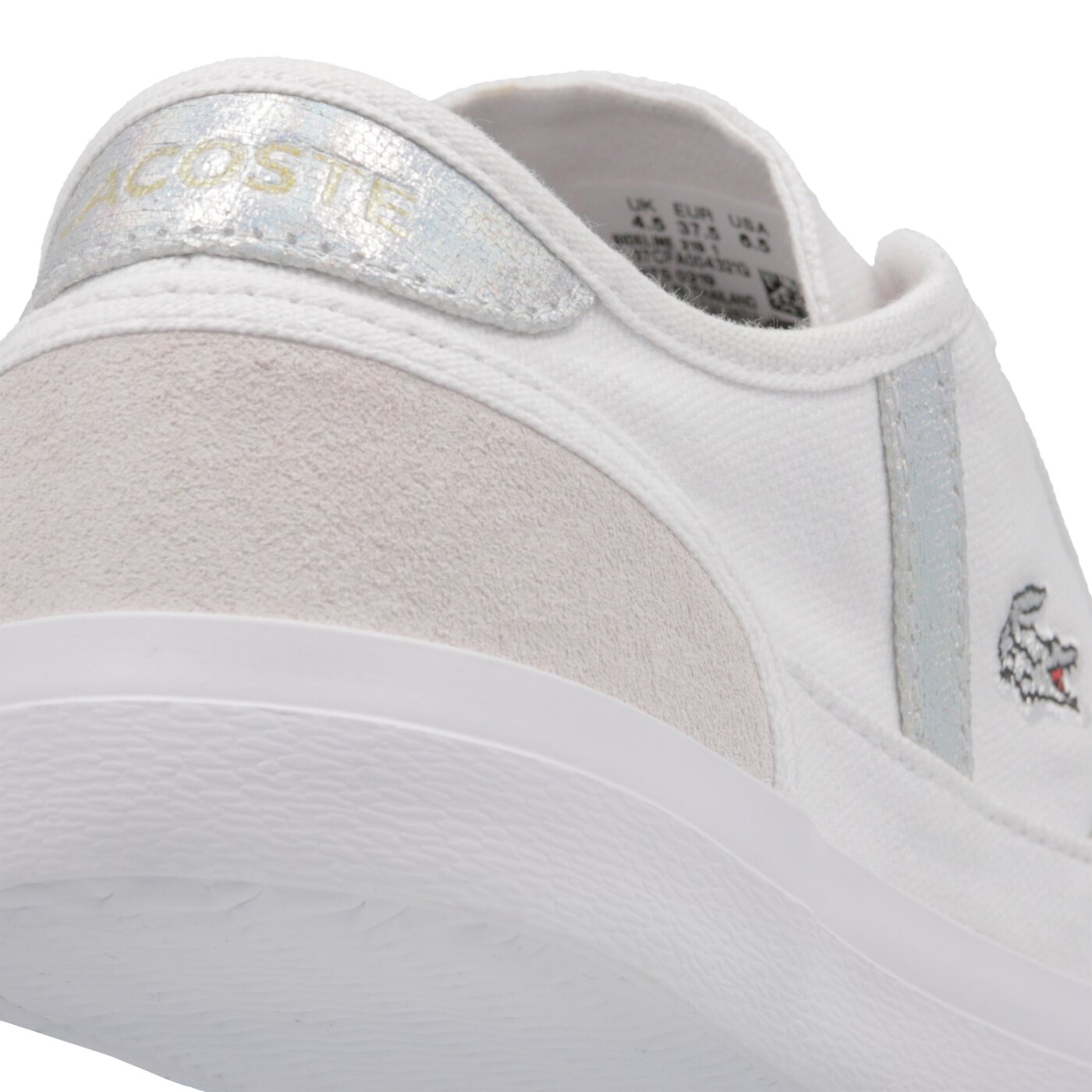 Damskie trampki LACOSTE SIDELINE 219 1 CFA 737cfa004321g kolor biały