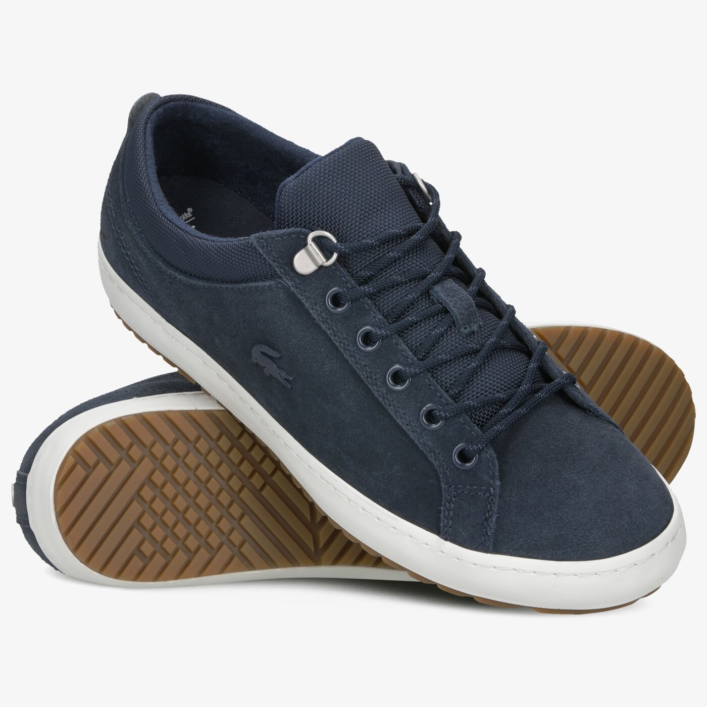 Męskie sneakersy (buty) LACOSTE STRAIGHTSETINSULATE3191CMA 738cma0061j18 kolor granatowy