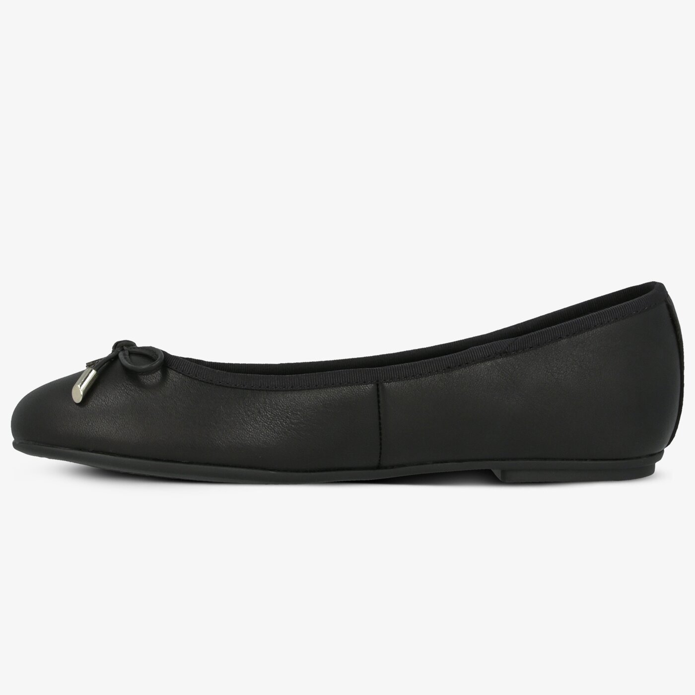 Damskie baleriny (buty) TOMMY HILFIGER ELEVATED TH HARDWARE BALLERINA fw0fw04594bds kolor czarny