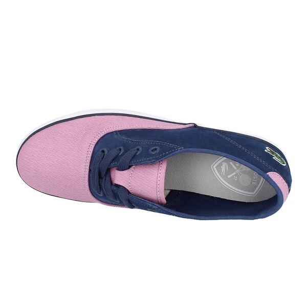 Damskie trampki LACOSTE IMATRA SUM 725spw1122pb2 kolor fioletowy