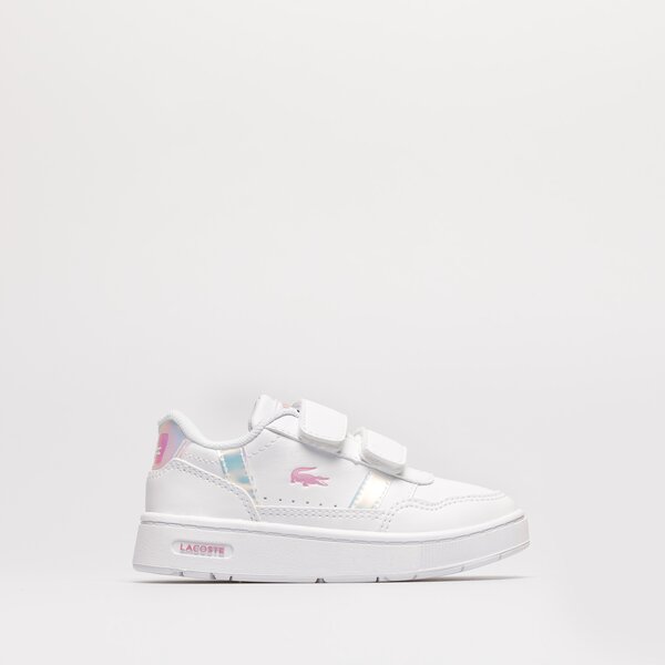Dziecięce sneakersy (buty) LACOSTE T-CLIP 222 2 SUI 744sui001721g kolor biały
