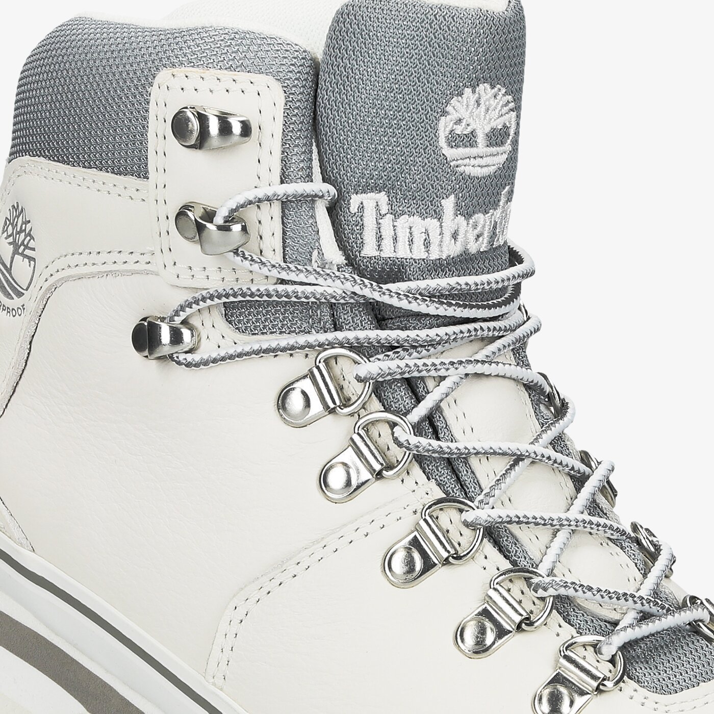 Damskie buty outdoor (trekkingowe) TIMBERLAND EURO HIKER F/L WP BOOT tb0a2engl771 kolor biały