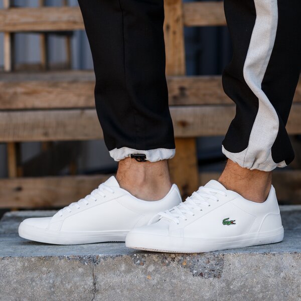 Męskie trampki LACOSTE LEROND BL 1 CMA 733cam1032001 kolor biały