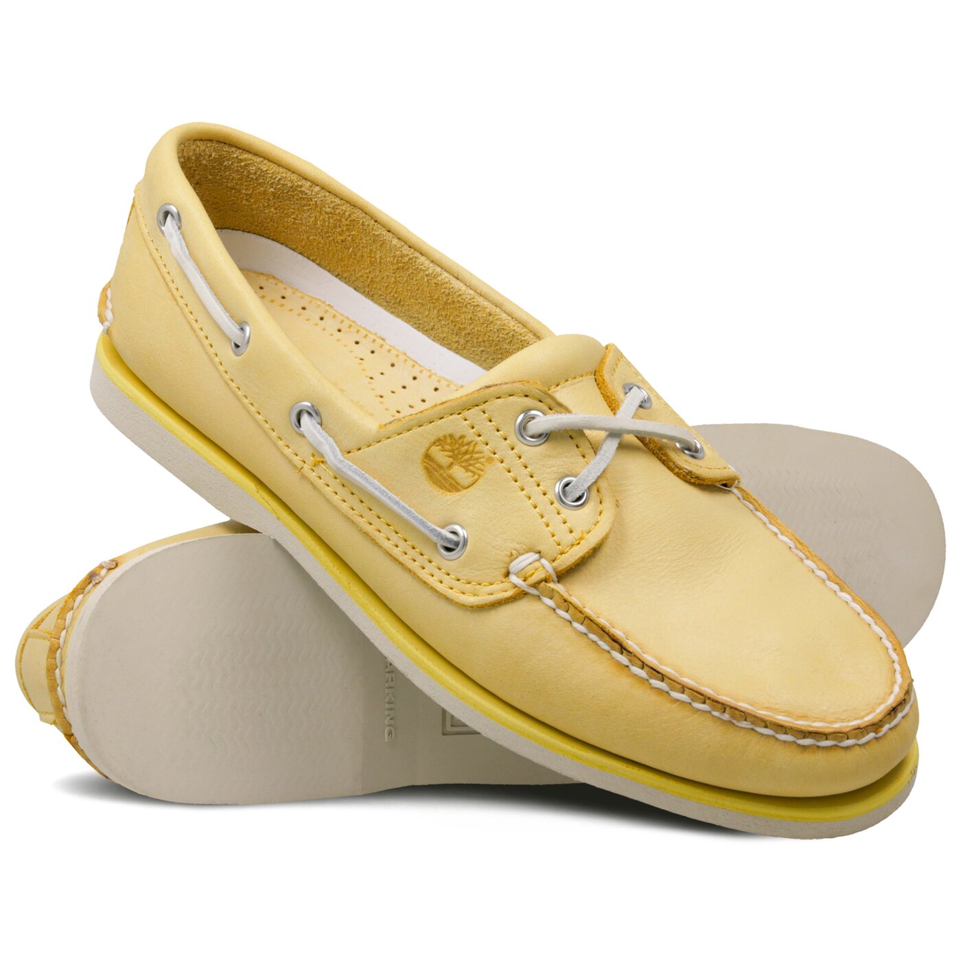 Męskie mokasyny TIMBERLAND CLASSIC BOAT 2 EYE a13no kolor żółty