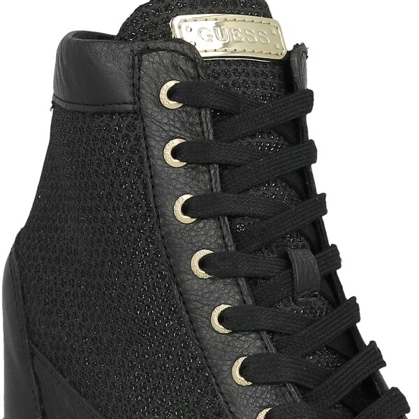 Damskie trampki GUESS FURIA flfri1fam12black kolor czarny