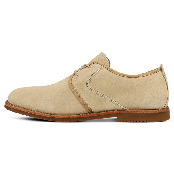 Męskie półbuty TIMBERLAND BROOKLYN PARK LEATHER OXFORD  a1gyq kolor beżowy